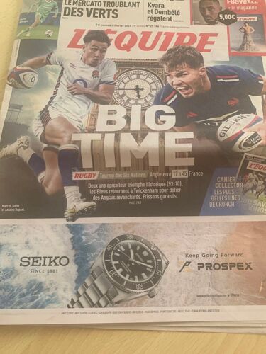 L'équipe 08/02/2025 Tournoi Des Vi Nations