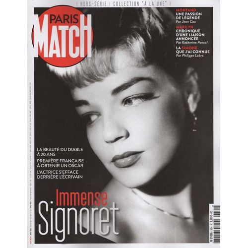 Paris Match, Hors-Série N° 50 _ Immense Simone Signoret (Collection A La Une) _ (Revue 90 Pages) _ Mars 2025