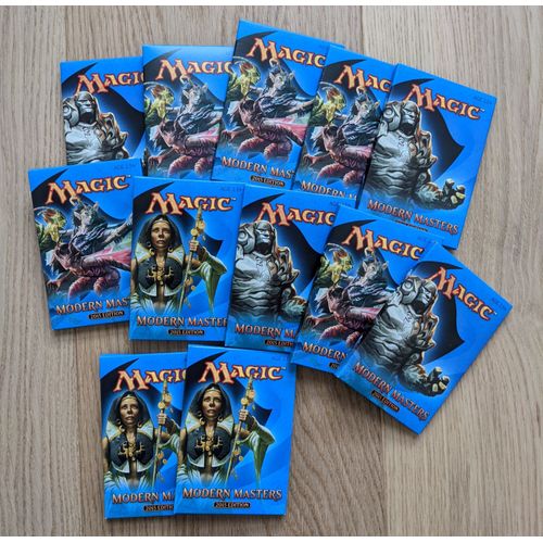 12 Boosters Modern Masters 2015 Version Anglaise (Magic The Gathering)