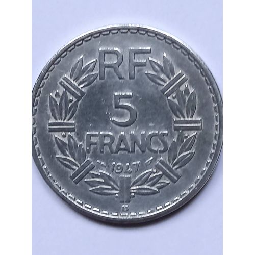 5 Francs 1947 "B" Lavrilier Fréquence 13 %