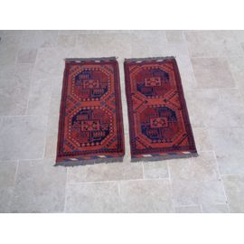 Tapis Afghans Fait Main (Deux Exemplaires)