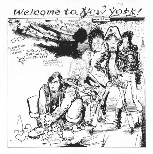 Rolling Stones Cd Live " Welcome To New York " (Concert 1972 Label The Swingin' Pig Tsp Cd 038, Soundboard)