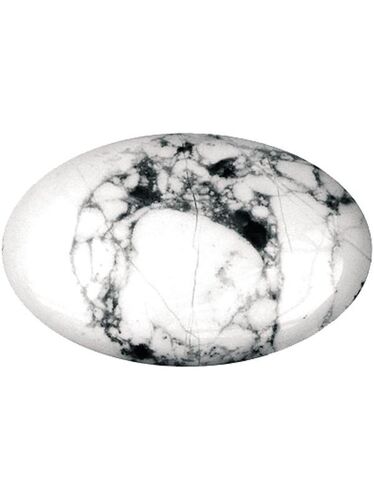 Galet Magnésite - Pièce De 3 X 4.5 Cm