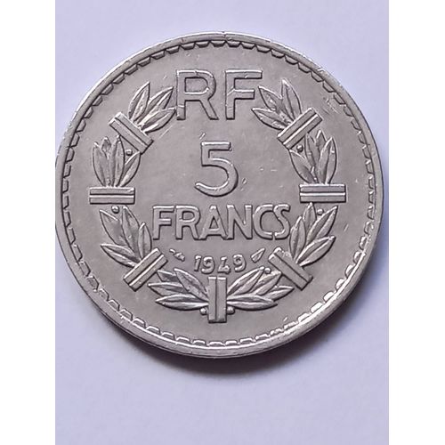 5 Francs 1949 Lavrilier France