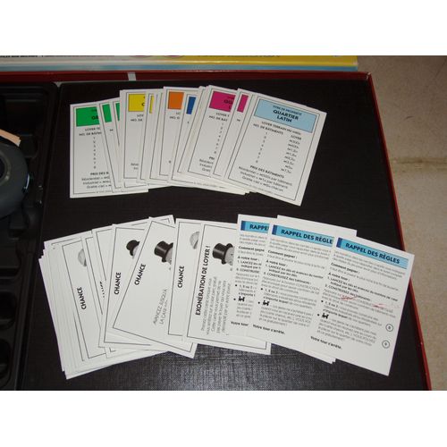 Ensemble Des Cartes Complètes Du Jeu Monopoly City