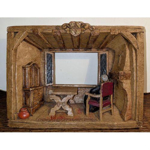 Tableau en Relief en Céramique Diorama Arboranda