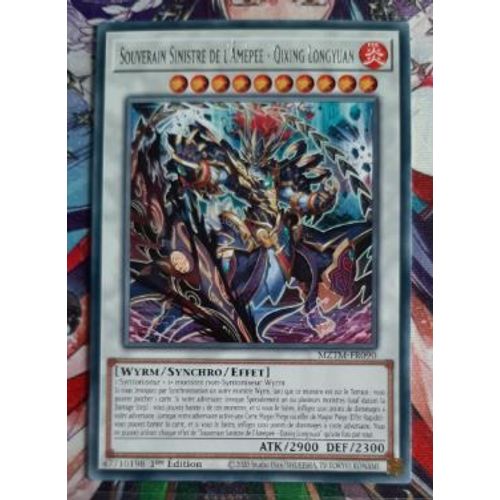 Yu Gi Oh Mztm Fr090 Souverain Sinistre De L'amépée Qixing Longyuan Rare