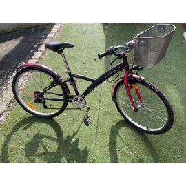 Vélo Enfants Btwin Rose Et Noir 20 Pouces 