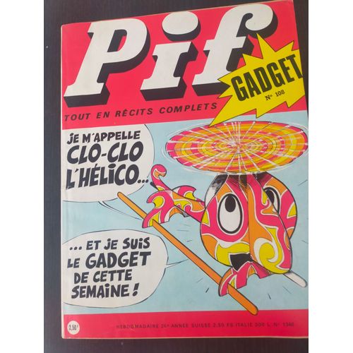 Pif Gadget N° 108 Mars 1971