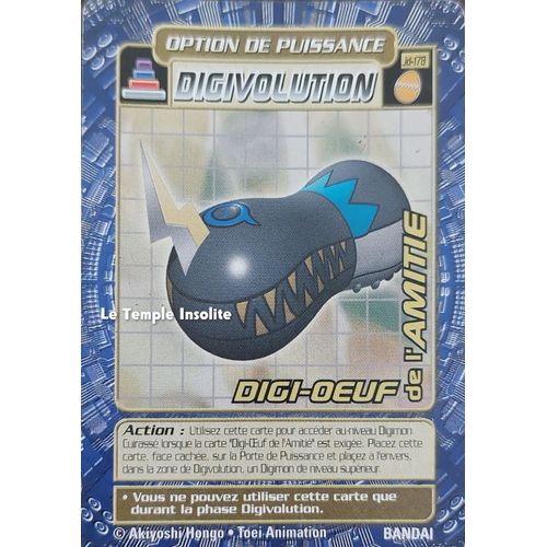Carte Bandai Digimon - Digi-Oeuf De L'amitié Jd-178