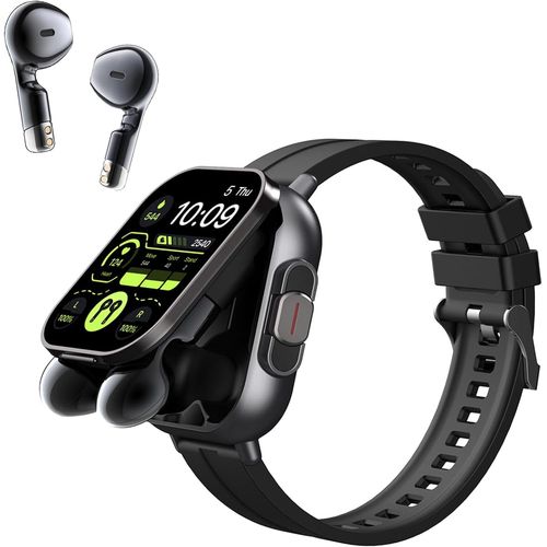 Montre Intelligente Avec Écouteurs, Écran Hd 2,01 Pour Hommes Et Femmes, Tracker D'Activité Étanche Ip67, 100 + Mode Sport, Moniteur De Sommeil Fréquence Cardiaque, Podomètre Pour Android Et[Z450]