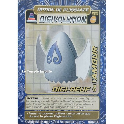 Carte Bandai Digimon - Digi-Oeuf De L'amour Jd-180