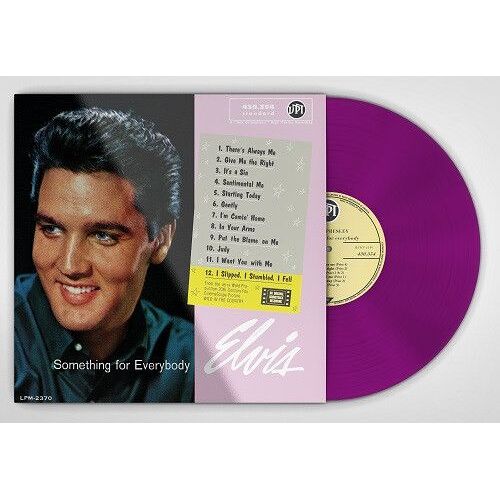 Elvis Presley Something For Everybody Lp 33 Tours Pink Vinyl Rose 16 Outtakes !