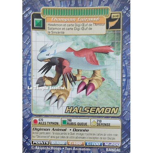 Carte Bandai Digimon - Halsemon Jd-140