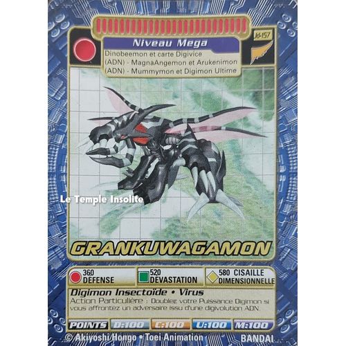 Carte Bandai Digimon - Grankuwagamon Jd-157