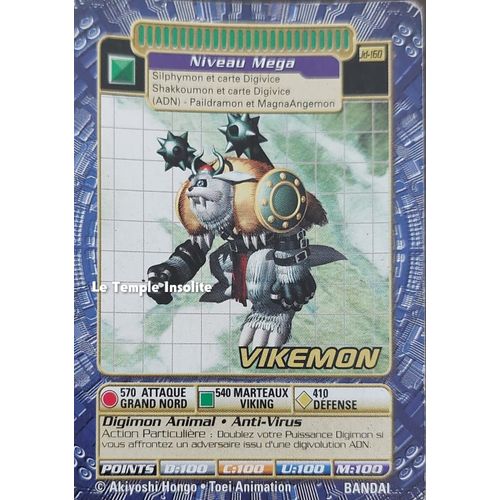 Carte Bandai Digimon - Vikemon Jd-160