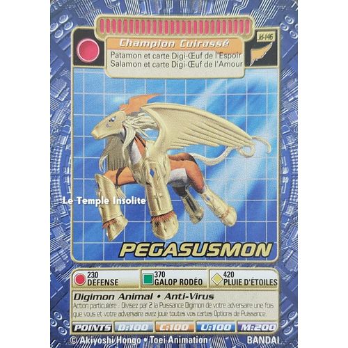 Carte Bandai Digimon - Pegasusmon Jd-146