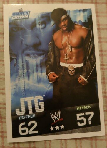 Carte Slam Attax Evolution 2009 Wwe Topps,Jtg.