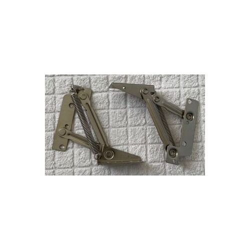 CIME - 101372 - Compas de Porte Relevable - Gauche & Droite - Acier Nickelé