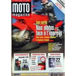 Moto Magazine 203 De 2003 Kawasaki Z750,Z1000,Suzuki Dl650v Strom,Sv650n,Royal Enfield Bullet 500 Bv5 Es,Hechard Serval Honda Cbr1100xx,Cbr600,Vfr800,Cb1300,Triumph 955 Tiger,Yamaha 1700 Warrior,Xjr13