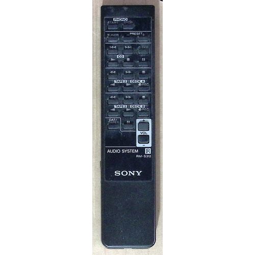 TELECOMMANDE SONY ORIGINALE POUR AMPLI - RM S312 -
