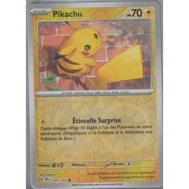 Carte Pokémon - Pikachu - 051/162 - Reverse - Ev5 Forces Temporelles