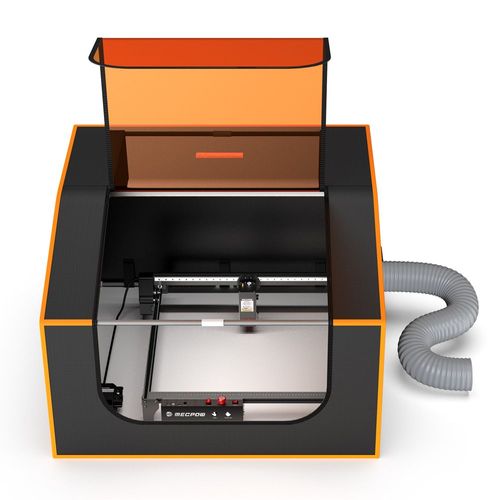Boîtier de graveur laser Mecpow FC2 950 × 930 × 460 m, ignifuge, avec tuyau d'échappement de ventilateur de fenêtre de visualisation, compatible avec la série Mecpow X5/X5 Pro Sculpfun S30 Ultra