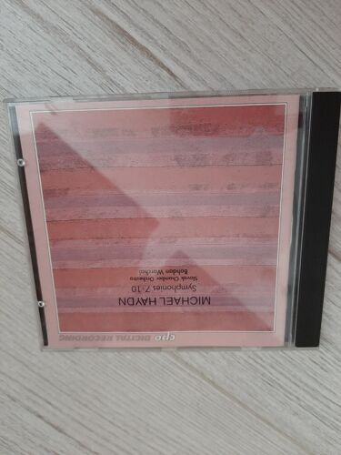 Cd Symphonies De Michael Haydn
