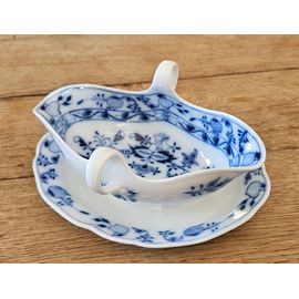 Saucière Porcelaine Meissen Oignon Bleu