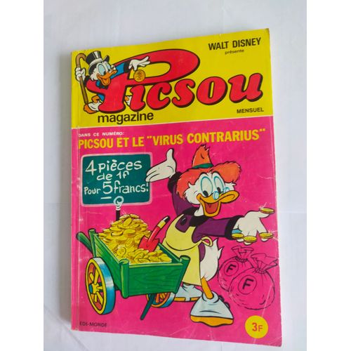 Picsou Magazine N° 6 Bon État