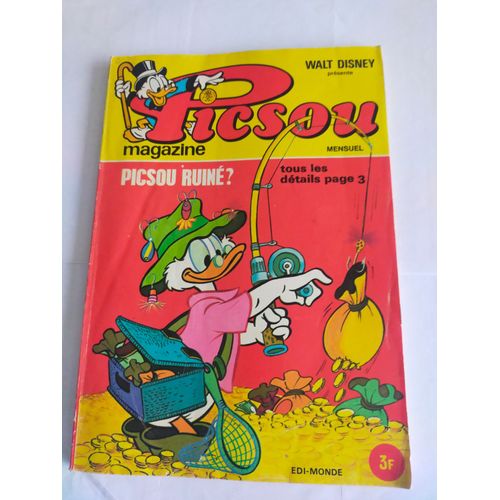Picsou Magazine Numéro 21 Année 1973 Rare