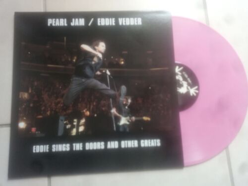 Pearl Jam Eddie Sings The Doors & Others Great Lp Vynil Couleur Covers Rare 