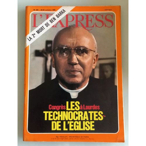 L'express N° 801 Du 24 Octobre 1966 - Mgr Veuillot, L'archevêque De Paris