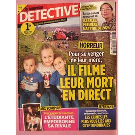 Le Nouveau Detective N° 2210 Du 15 Janvier 2025