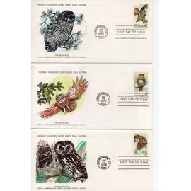 Etats-Unis Enveloppes Animaux Wwf