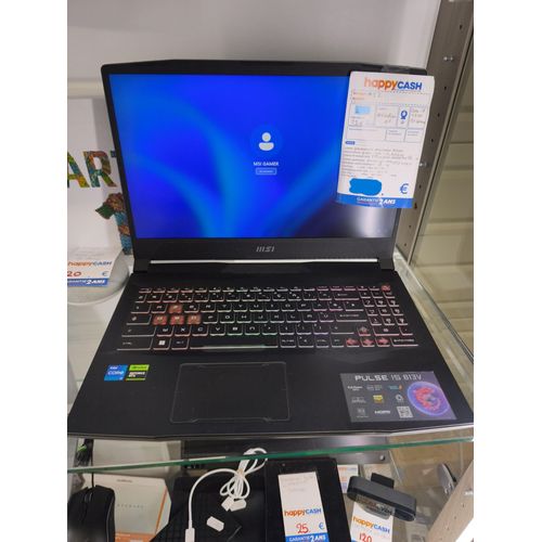 MSI Pulse 15 813V - 15.6" Intel Core i7 - Ram 16 Go - SSD 512 Go