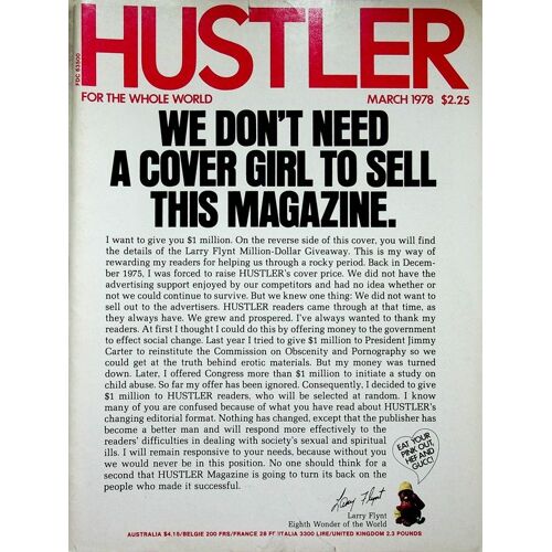 Hustler - March 1978 - Volume 4, Number 9