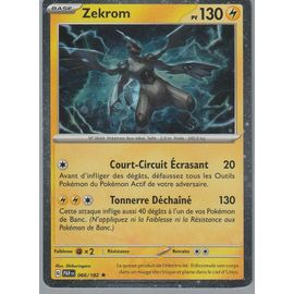 Carte Pokémon - Zekrom - 066/182 - Holo-Rare - Mosaique