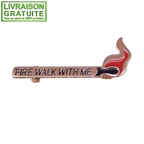 Broche Pin'S Pins Métal Twin Peaks Fire Walk With Me David Lynch Brooch