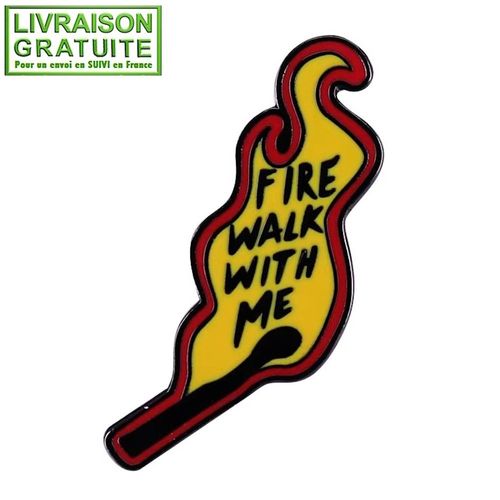 Pin'S Pins Twin Peaks Fire Walk With Me David Lynch (Réf 2)