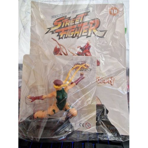 Figurine Street Fighter Cammy Avec Son Livret Edition Altaya Numéro 10