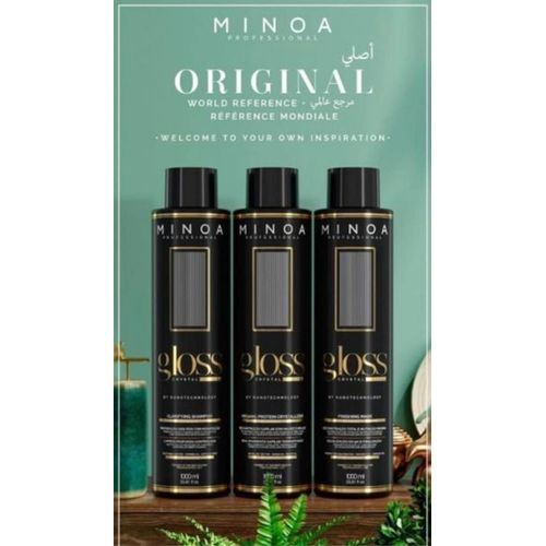 10 Bouteilles Lissage Gloss 