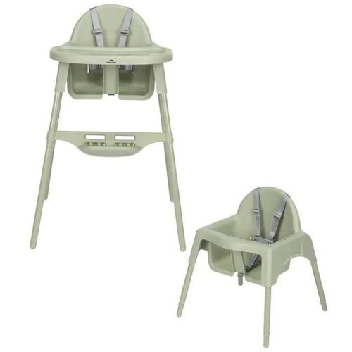 Bebeconfort Meely Chaise Haute Bébé 2 En 1, Évolutive En Petite Chaise, De 6 Mois À 3 Ans (15kg), Mineral Green
