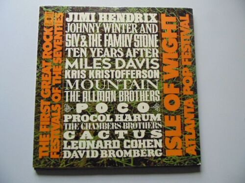 Various "The First Great Rock Festivals Of The Seventies - Isle Of Wight / Atlanta Pop Festival"