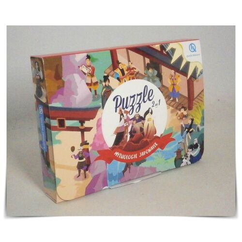 Série Puzzle 2 En 1 - Mythologie Japonaise - Happy Meal - Mcdo 2025