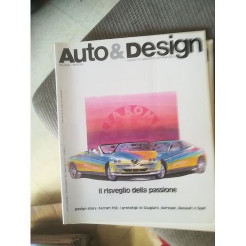 Auto Et Design 91 De 1995 Alfa Spider Et Gtv,Ferrari F50,Italdesign Cala,Bucrane,Bertone Kayak,Laguna Evado,Renault Sport Spider,Opel Maxx,Alfa 146,Lancia Delta Hpe