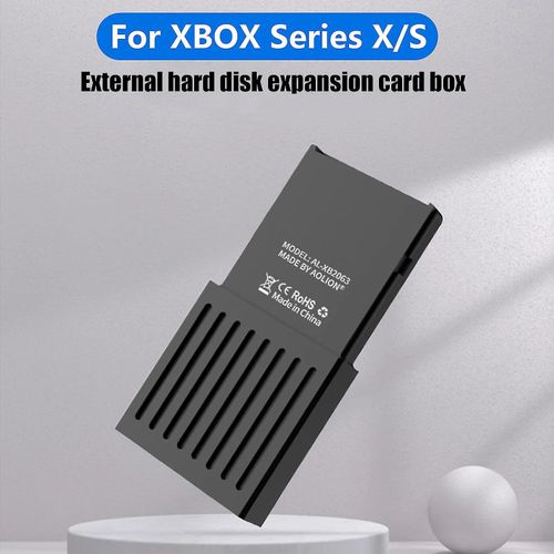 Disque dur SSD externe portable 1 To pour Xbox Series X/s, boîtier de conversion de disque dur hôte externe, boîtier de carte d'extension M.2 pour améliorer les performances