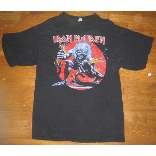 T-Shirt Iron Maiden 1993 Real Live Tour Danger Original