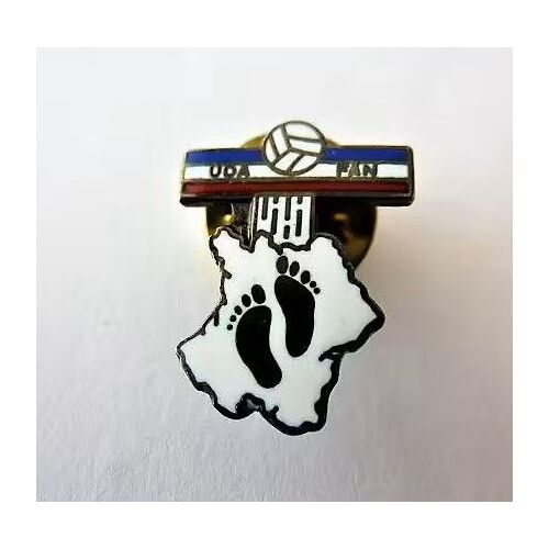 Pins Football Symbole Pieds Noirs Uda Fan / Carte De France
