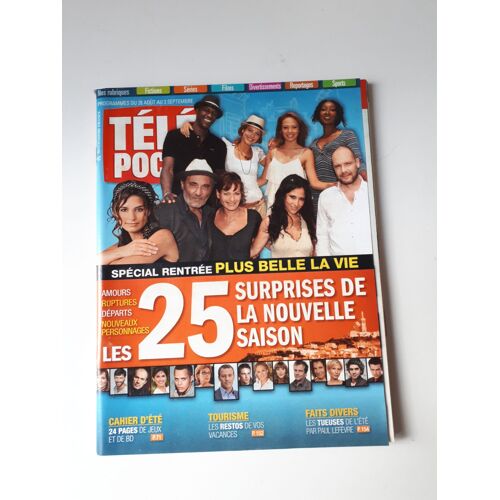 Télé Poche Spécial Rentrée Plus Belle La Vie, 25 Surprises De La Nouvelle Saison.